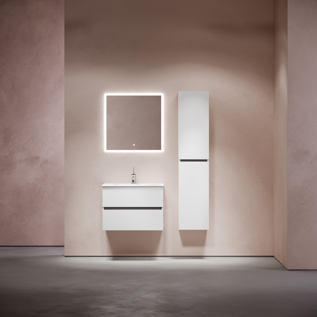 Тумба под раковину Sancos Урбан (Urban) UR70W 70x45x55 белый глянцевый