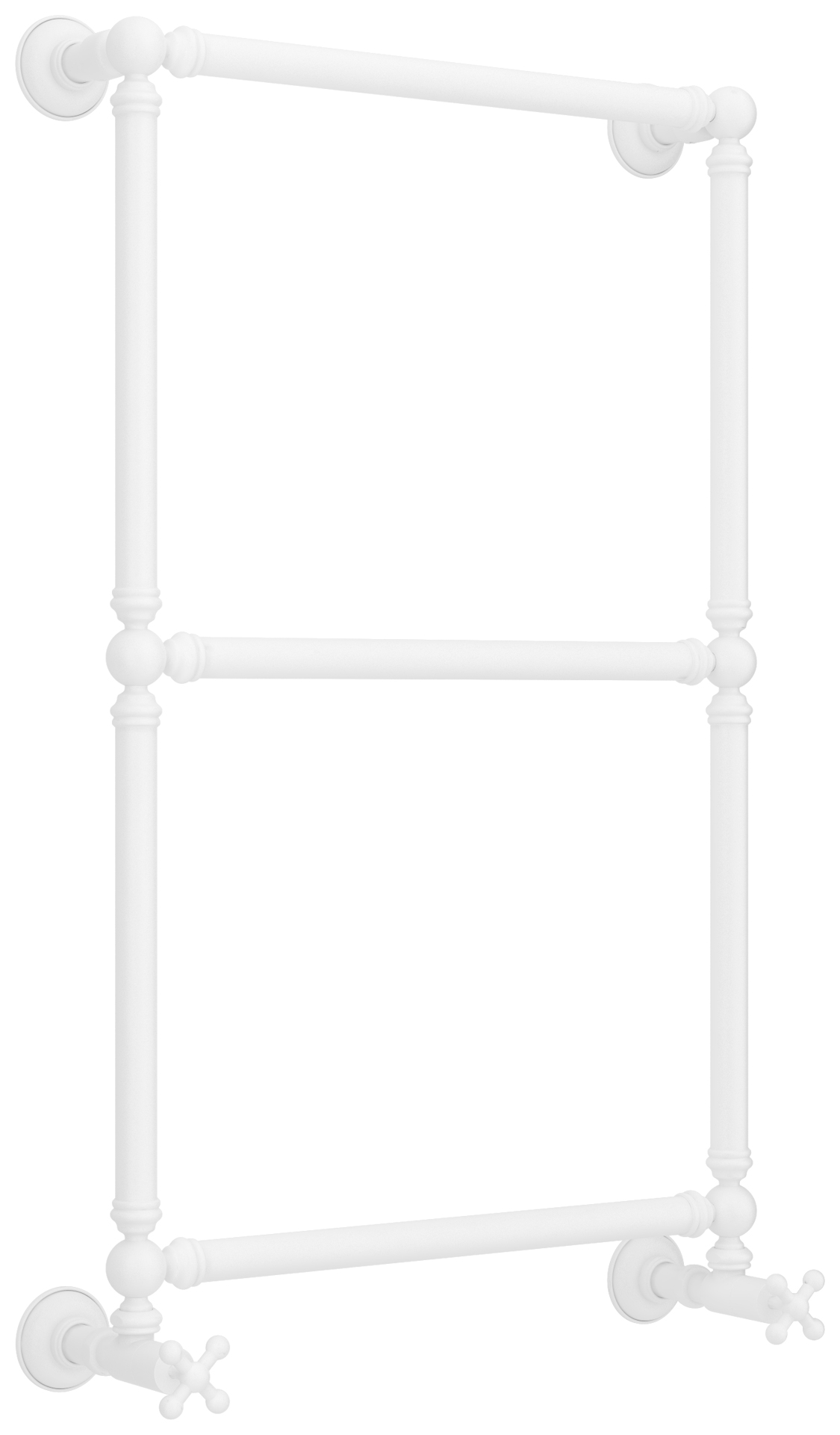 Водяные полотенцесушители Сунержа DESIGN ДР "Ренессанс 1304" 860х500 (Матовый белый)