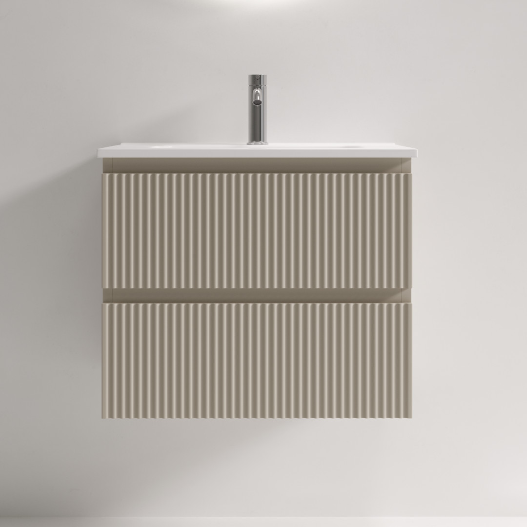 Тумба под раковину Sancos Сноб Р 390 (Snob R 390) SNR60/39CE 60x40x50 бежевый матовый (beige soft) - фото 5