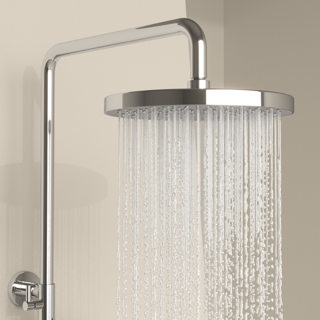 Душевая стойка Sancos Teo SC11001CH с термостатом, хром - фото 10