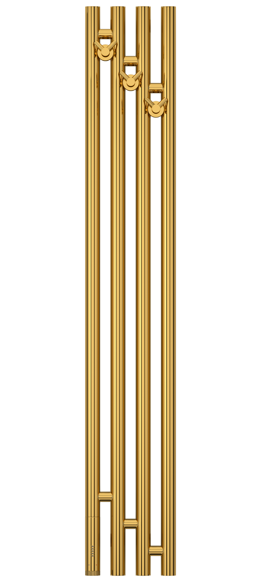 Электрические полотенцесушители Сунержа DESIGN РЭБ КАНТАТА 3.1 1200х159 левый (Золото)