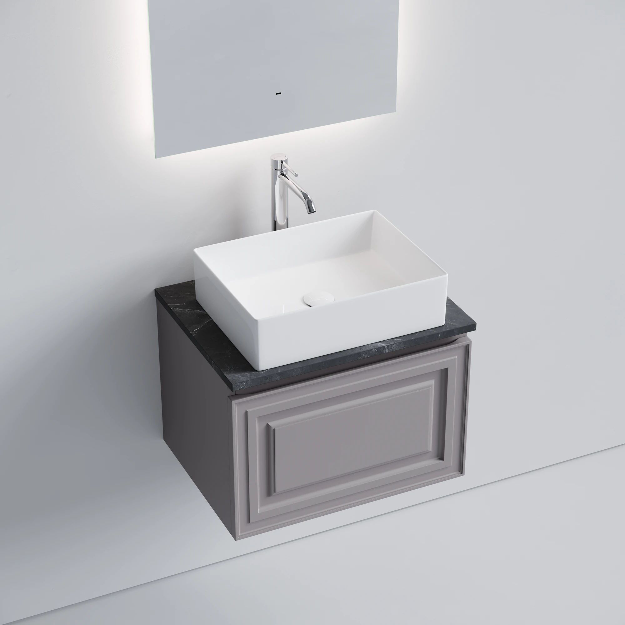 Тумба под столешницу Sancos Самая (Very) VR60SM 60x45x40 пыльная роза (doha soft)