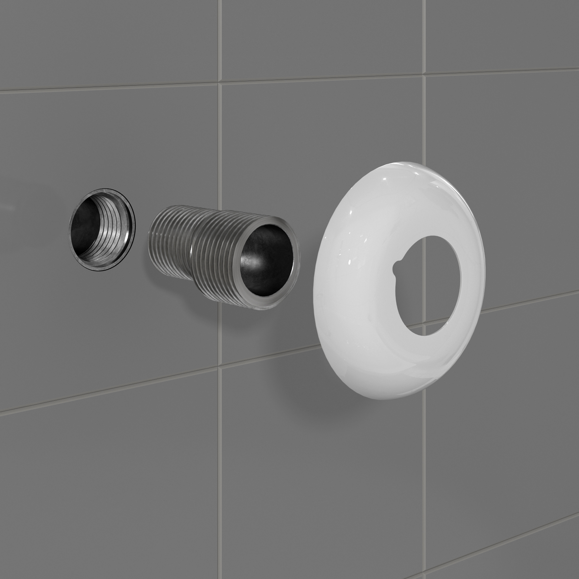 Комплектующие Стилье LIGHT Отражатель с эксцентриком для ПС СТИЛЬЕ (Белый)