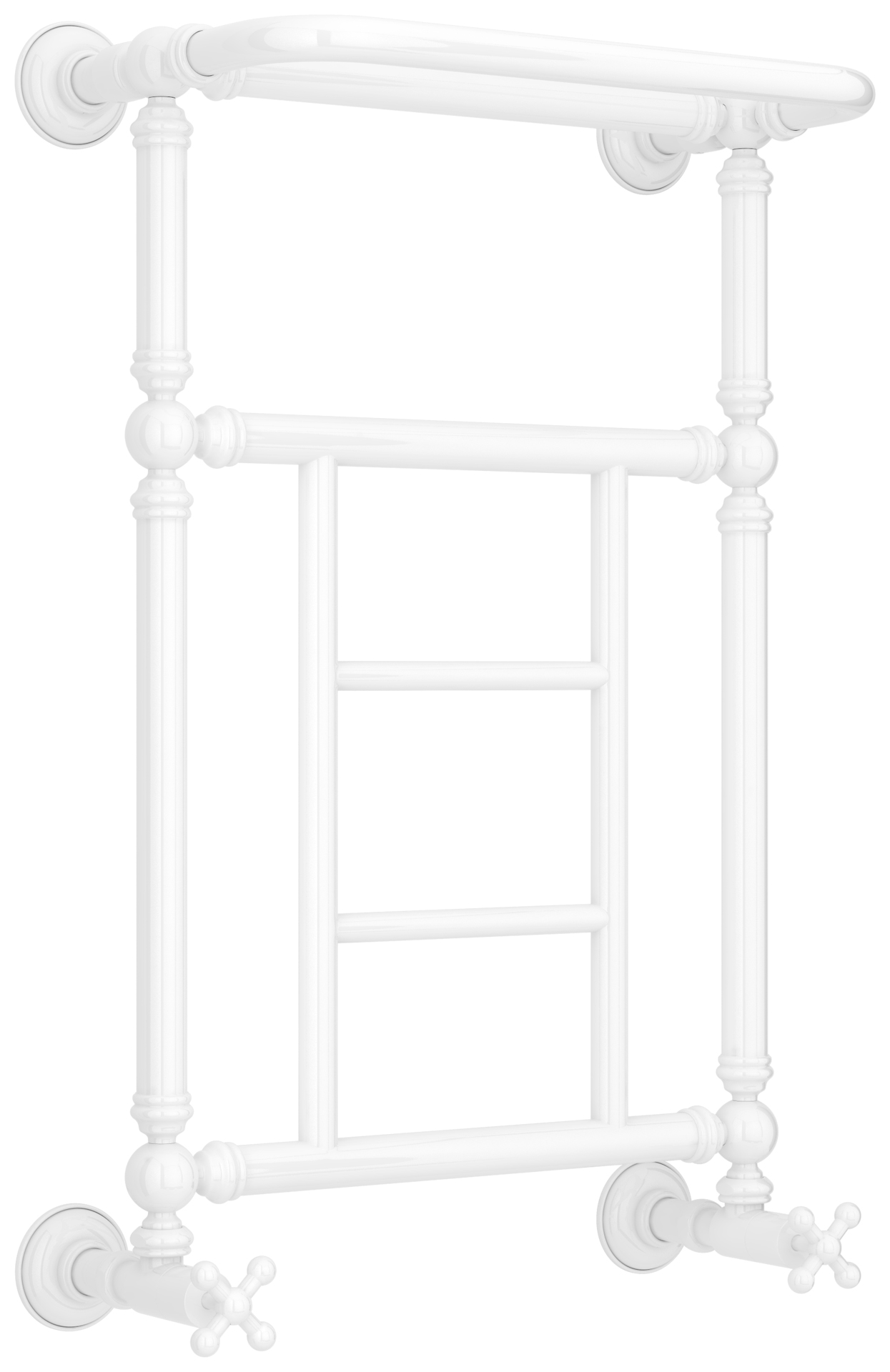 Водяные полотенцесушители Сунержа DESIGN ДР "Ренессанс 1452" 660х400 (Белый)