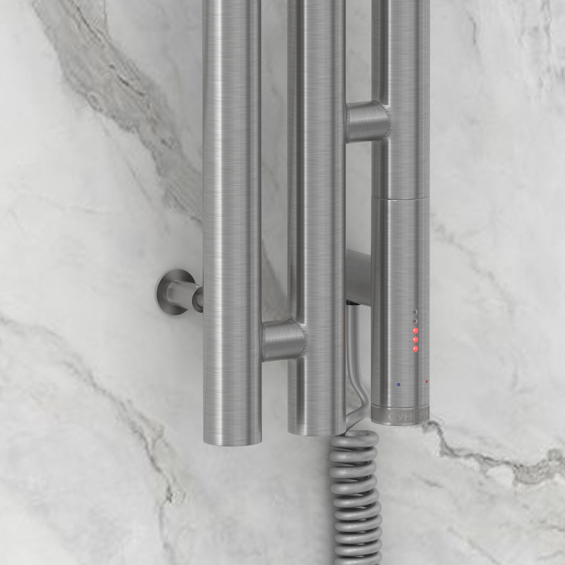 Электрические полотенцесушители Сунержа DESIGN РЭБ ТЕРЦИЯ 3.0 1500х106 правый (Сатин)