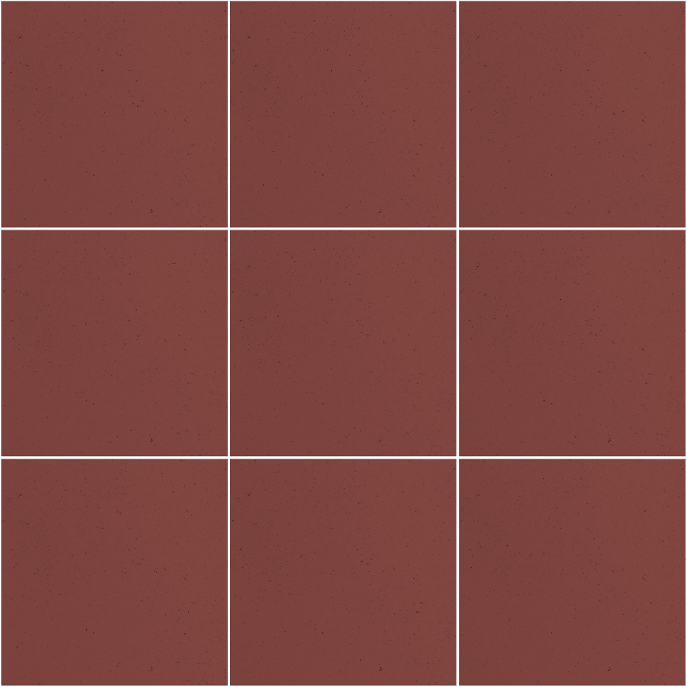 Метлахская плитка Luxemix красный mqua_17x17_mr01