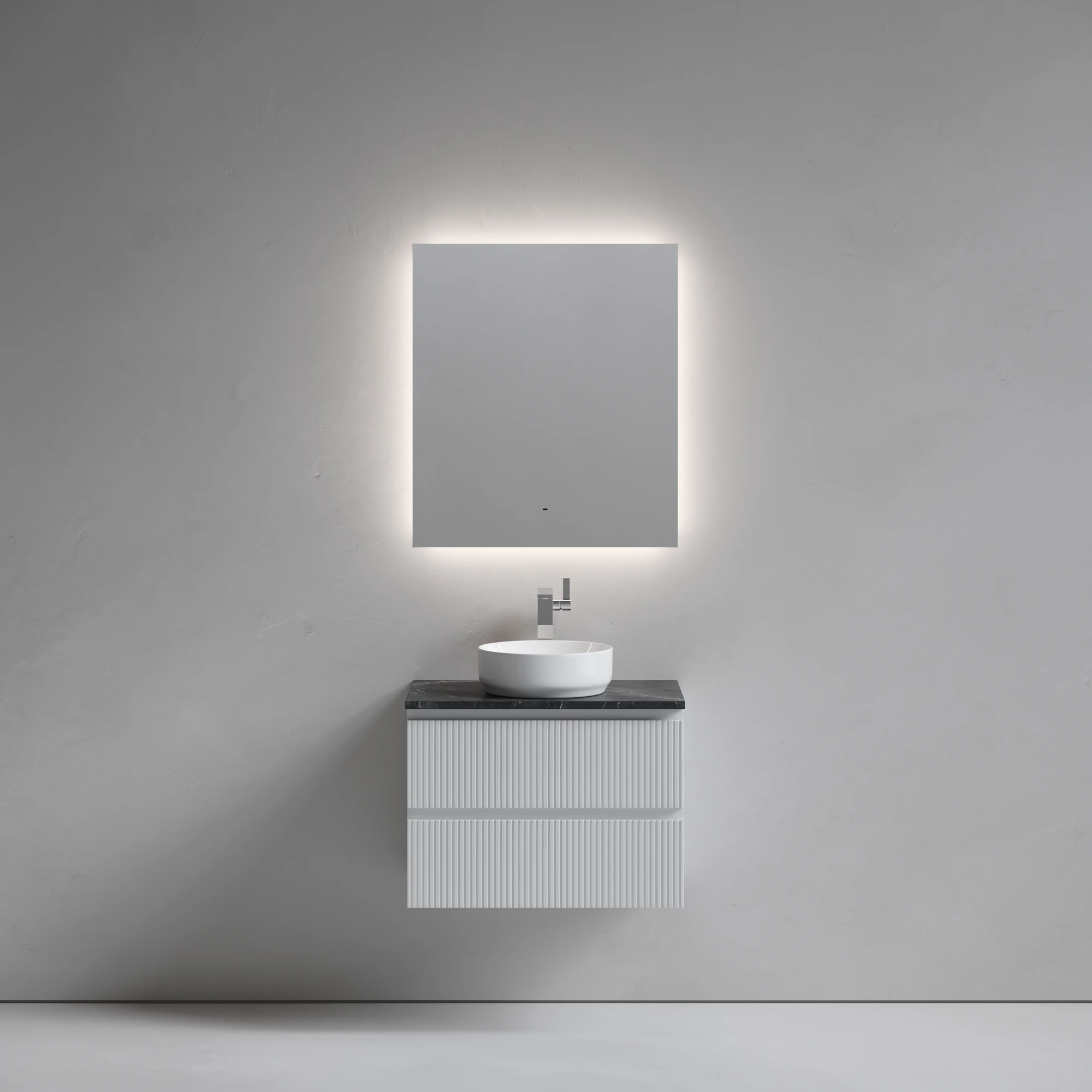 Тумба под столешницу Sancos Сноб T (Snob T) SNT70W 70x45x50 белый матовый (bianco)