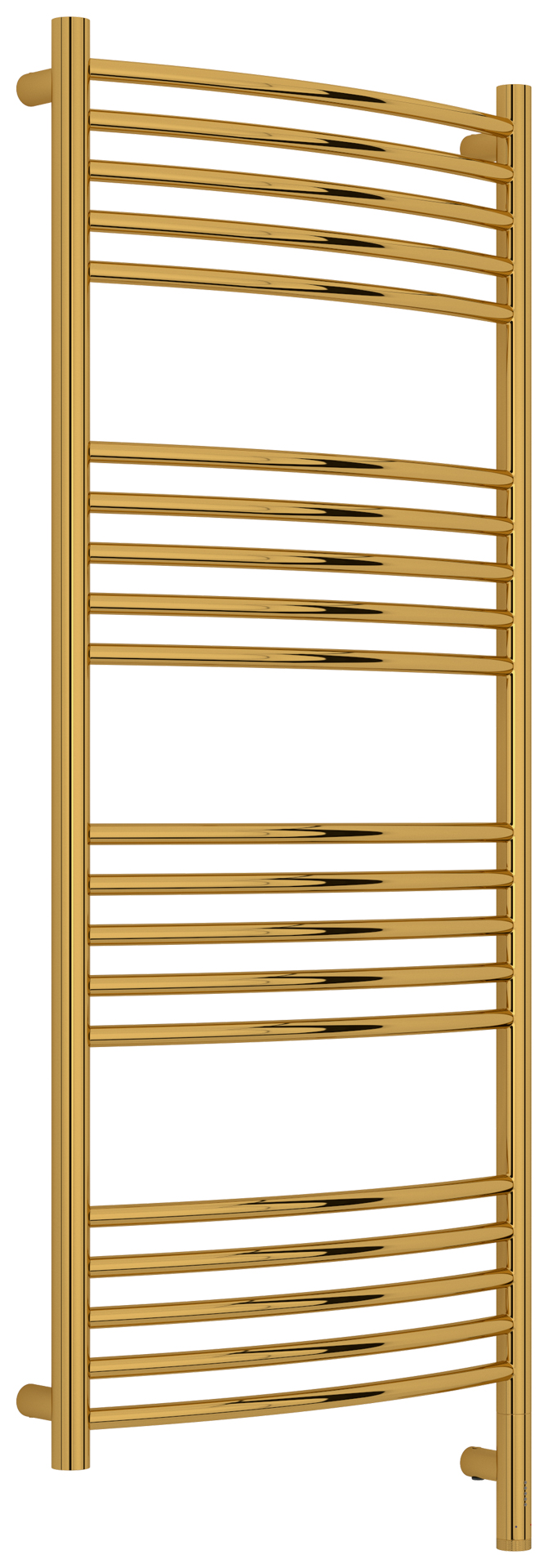 Электрические полотенцесушители Сунержа DESIGN РЭБ БОГЕМА 3.1 1200х500 МЭМ правый (Золото)