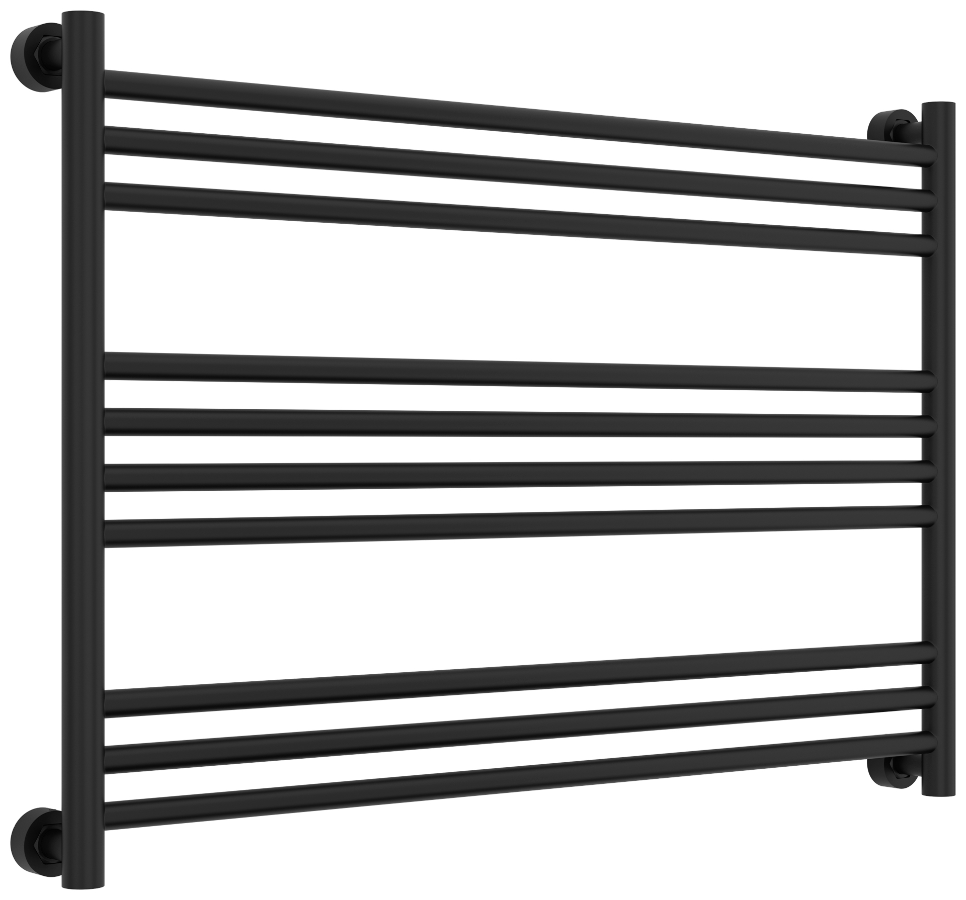 Водяные полотенцесушители Сунержа DESIGN ДР Богема PRO 600х900 (Матовый чёрный)